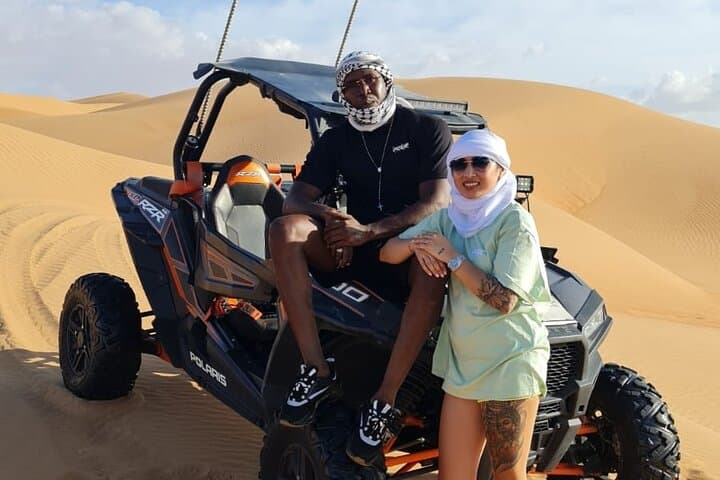 Dawn Buggy Safari in Dubai's Red Dunes — Sandboarding, Camel Ride & Sunrise Views photo 5