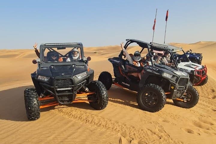 Dawn Buggy Safari in Dubai's Red Dunes — Sandboarding, Camel Ride & Sunrise Views photo 2