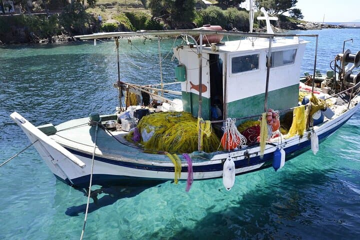 Cast & Catch: Private Traditional Boat Fishing in Evoikos Bay (From Athens) photo 1