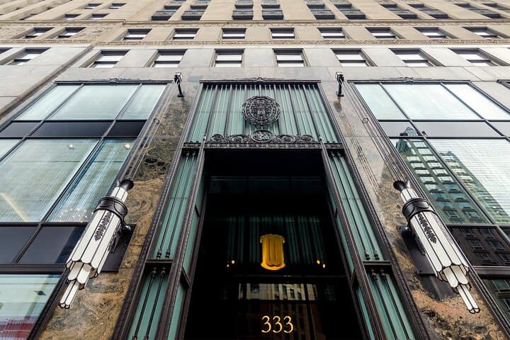 Chicago Art Deco Walking Tour: Riverfront Skyscraper Lobbies & History