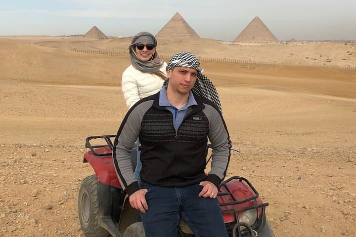 Giza Pyramids Private Luxury Tour: Pyramids, Sphinx, ATV & Camel Experience photo 3