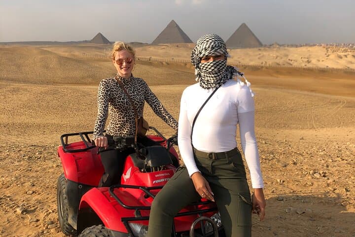 Giza Pyramids Private Luxury Tour: Pyramids, Sphinx, ATV & Camel Experience photo 4