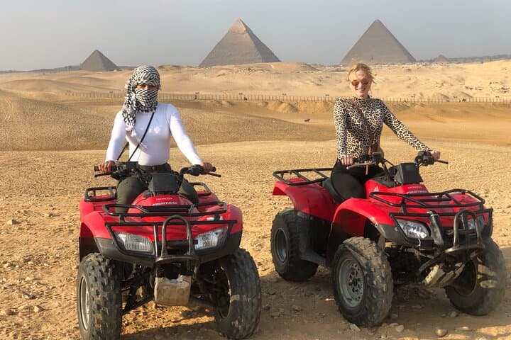 Giza Pyramids Private Luxury Tour: Pyramids, Sphinx, ATV & Camel Experience photo 5