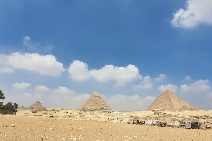 Giza Pyramids Full-Day: Camel Ride, Saqqara & Sunset ATV with Lunch