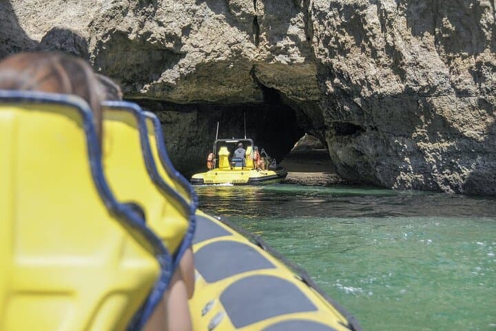 Albufeira Dreamer Cave and Dolphin Speedboat Tour with Transport photo 2