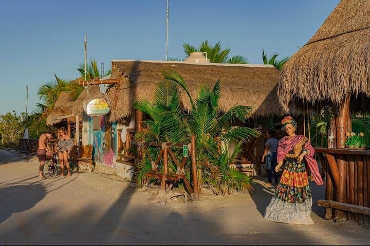 Holbox Plus Day Trip from Riviera Maya: Yalahau Cenote, Isla Pájaros & White Sand Beaches photo 5
