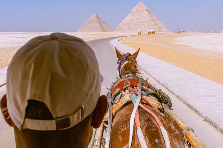 Giza Pyramids Half-Day Horse Carriage Tour from Cairo photo 2
