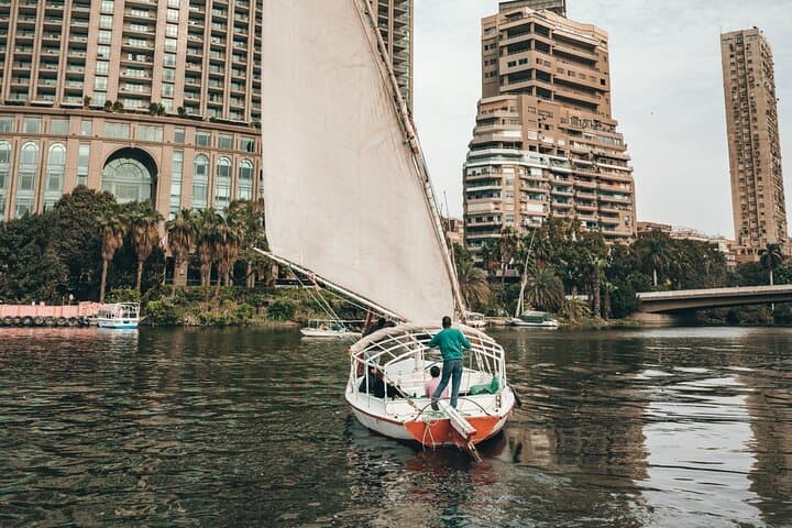 Sunset Felucca Ride on the Nile in Cairo: Evening Sail & City Views