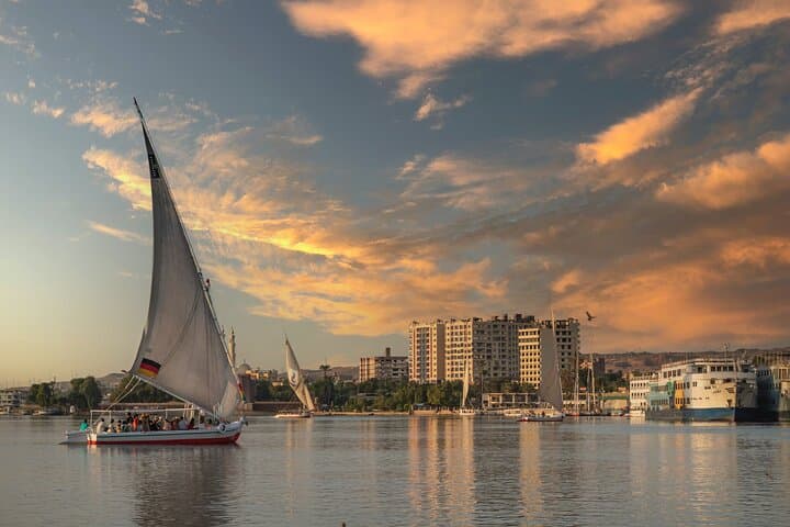 Sunset Felucca Ride on the Nile in Cairo — Classic Sail & City Lights photo 3
