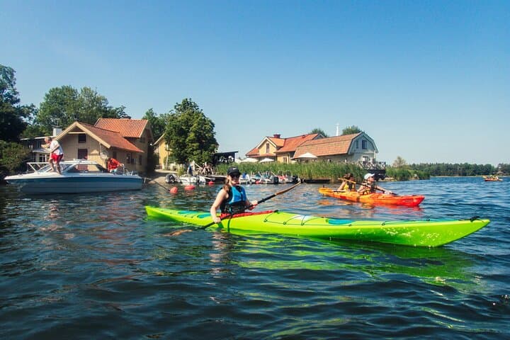 Paddle Around Vaxholm: Archipelago Kayak Day with Fika