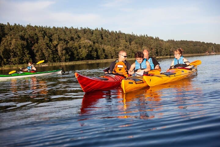 Family Kayaking in Stockholm Archipelago — Bogesund Nature Reserve Private Tour photo 3