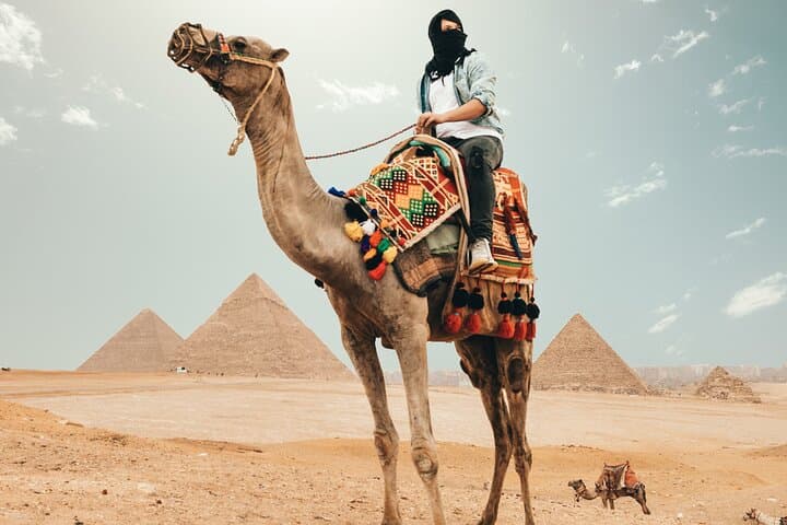 Sunrise Camel & Horse Ride Around the Giza Pyramids photo 6
