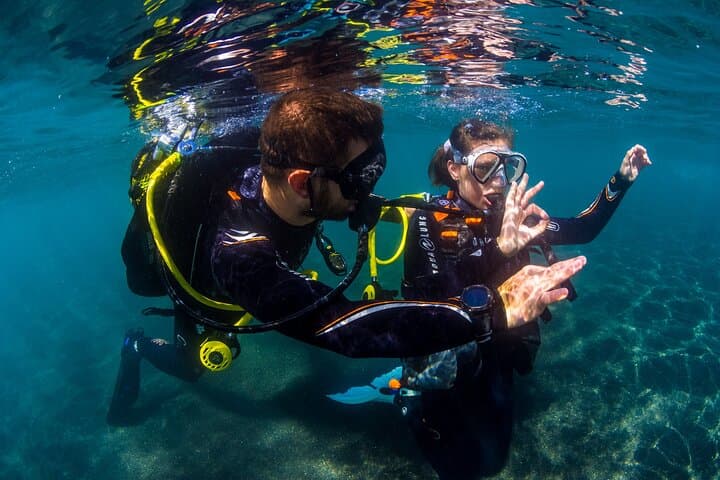 Scuba Diving Baptism in Santa Cruz Tenerife — Radazul Beginner Dive to 6m photo 1