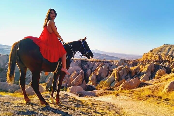 Sunset Horseback Riding in Cappadocia — Ride Red & Rose Valleys at Dusk photo 6