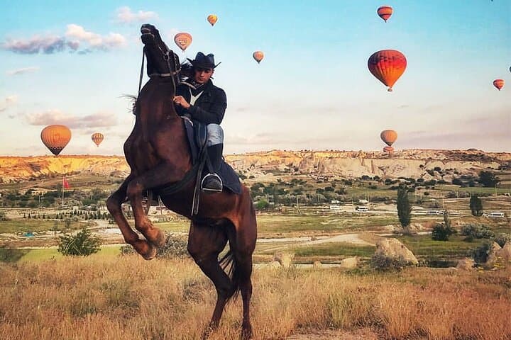 Sunset Horseback Riding in Cappadocia — Ride Red & Rose Valleys at Dusk photo 2