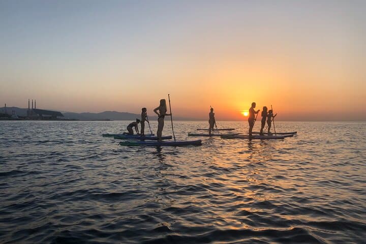 Sunrise SUP in Barcelona: Guided Morning Paddle on the Mediterranean