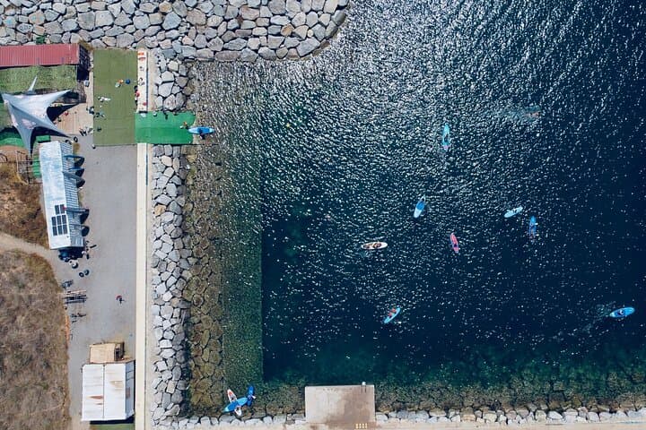 Sunrise SUP in Barcelona: Guided Morning Paddle on the Mediterranean photo 2