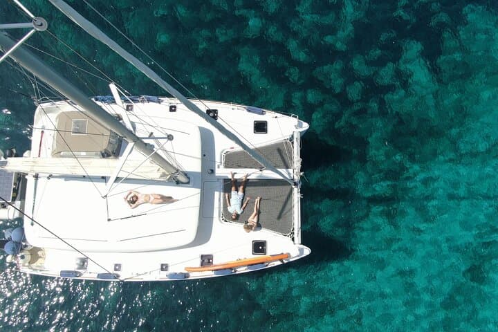 Full-Day Catamaran Cruise to Kleftiko, Poliegos & Milos (Lunch Included) photo 3