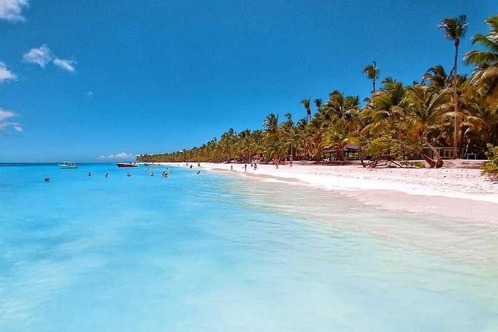 Saona Island Party Boat & Natural Pool Day Trip from Uvero Alto photo 3