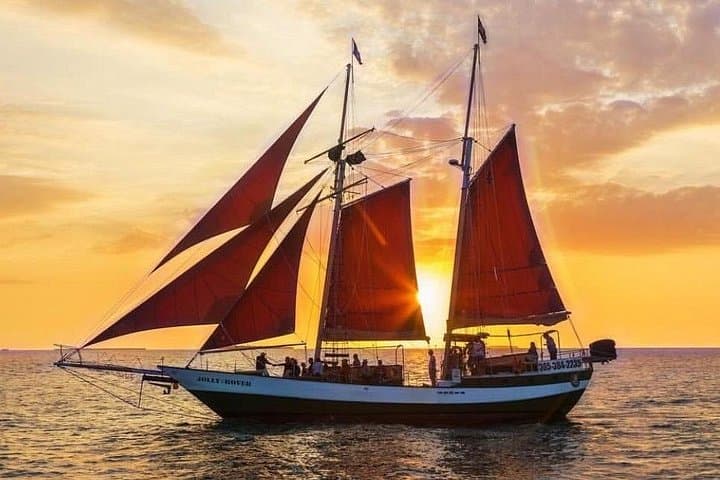 Key West Sunset Sail on the Jolly II Rover: Tall Ship Evening Cruise photo 4