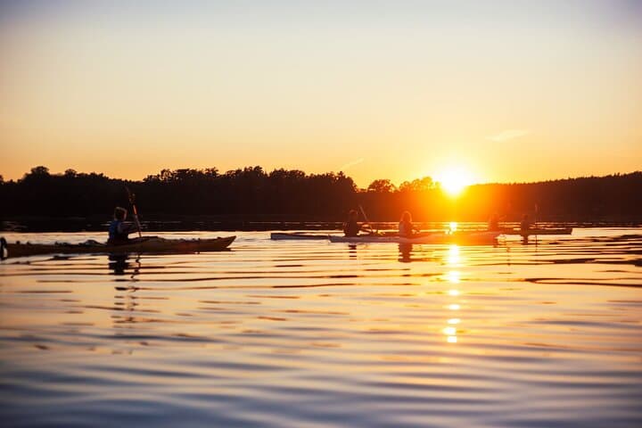 Sunset Kayaking in the Stockholm Archipelago: Fika Evening Paddle from Vaxholm photo 3