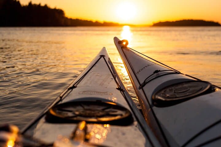 Sunset Kayaking in the Stockholm Archipelago: Fika Evening Paddle from Vaxholm photo 6