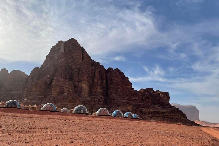 Exploring Wadi Rum: Day Tour to Burdah Rock Bridge, Khazali Canyon & Lawrence's Spring photo 1