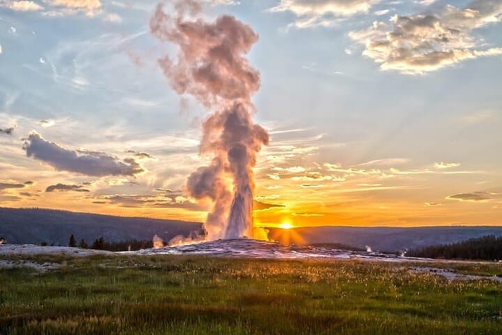 Yellowstone Lower Loop VIP Full-Day Tour: Old Faithful, Grand Prismatic & Canyon Highlights
