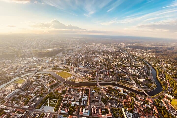 Sunrise Hot Air Balloon Over Vilnius Old Town: Private Flight and Toast photo 2