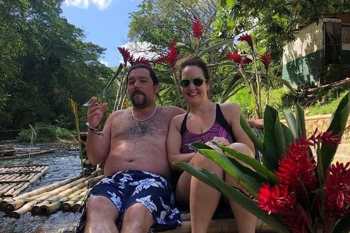 Blue Hole and River Rafting in Ocho Rios: Swim, Climb, and Bamboo Raft Adventure photo 1