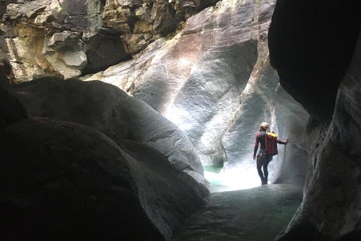 Canyoning Val Bodengo: Private Half-Day Adventure in Gordona, Italy photo 4
