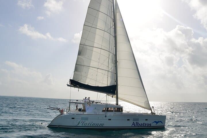 Deluxe Platinum Catamaran to Isla Mujeres: Buffet, Beach Club & Snorkel photo 2