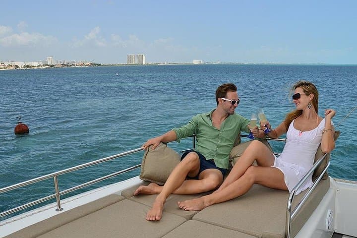 Deluxe Catamaran Party and Snorkel to Isla Mujeres from Cancún photo 1