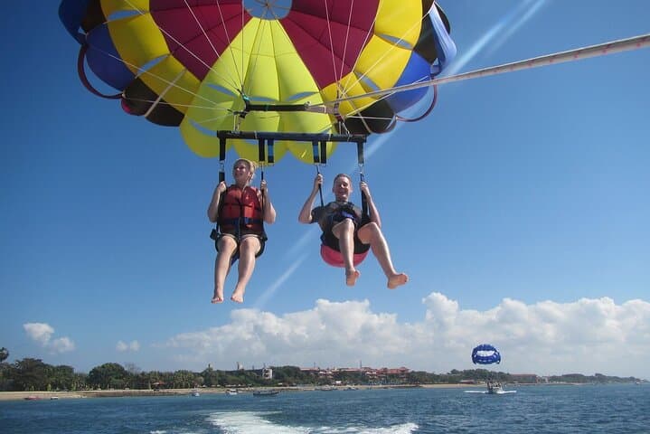 Private Nusa Dua Water Activities + 90-Min Balinese Massage — Parasail, Jet Ski & Diving photo 3