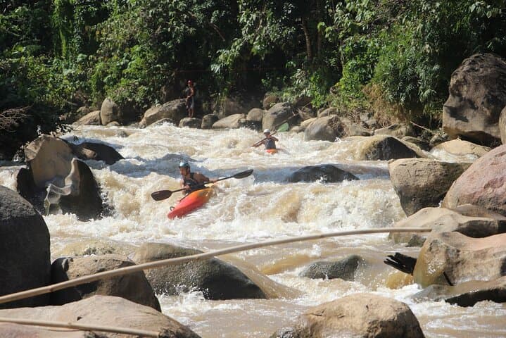 Full-Day Mae Taeng Whitewater Kayaking — 10 km Adventure from Chiang Mai