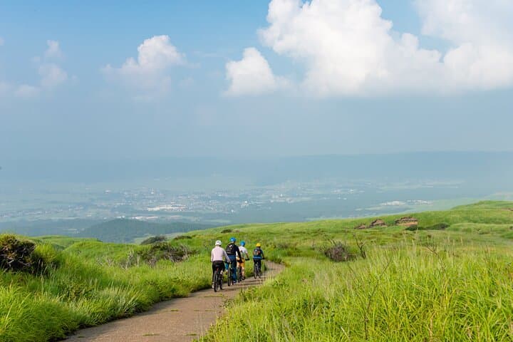 3-Day Aso Caldera Wellness: E-MTB, Horseback Riding & Onsen Retreat photo 3