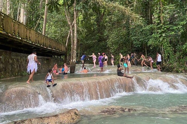 Ride the Caribbean Shore and Climb Dunn's River Falls: Private Horseback & Waterfall Tour photo 2