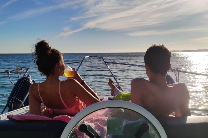 Sunset Champagne Cruise & Lagos Sea Caves: Swim, Snorkel, and Sunset Views photo 1