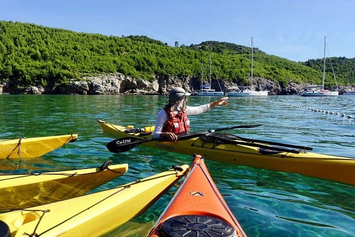 Sea Kayaking & Snorkeling to the Green Cave on Šipan — Lopud Day Tour photo 6