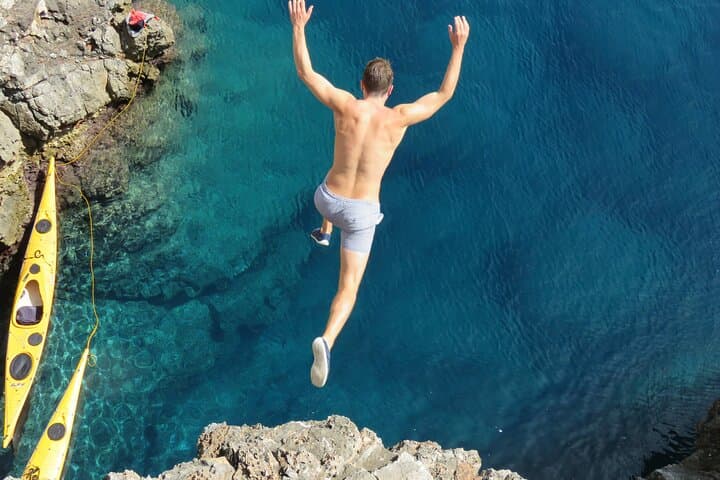 Sea Kayaking & Snorkeling to the Green Cave on Šipan — Lopud Day Tour photo 3