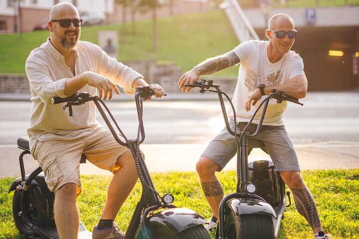 Budapest Stag Do Electric Scooter Tour — Private Fat‑Tyre Ride with Games photo 2