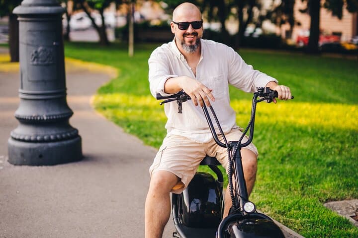 Budapest Stag Do Electric Scooter Tour — Private Fat‑Tyre Ride with Games photo 4