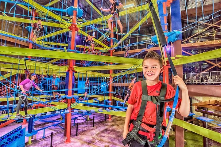 Inside Fritz's Adventure: Branson's Indoor Ropes, Climbing & Family Play Pass