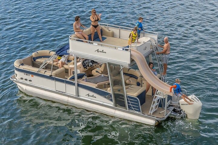 Explore Clearwater’s Coastal Charms: Private Half-Day Boating Adventure on the Platinum Funship