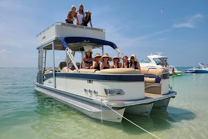 Explore Clearwater’s Coastal Charms: Private Half-Day Boating Adventure on the Platinum Funship photo 2