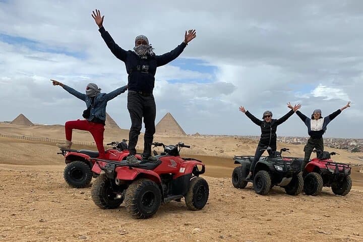 Giza Pyramids Private Tour: Quad Bike, Camel Ride & Sphinx Visit photo 6