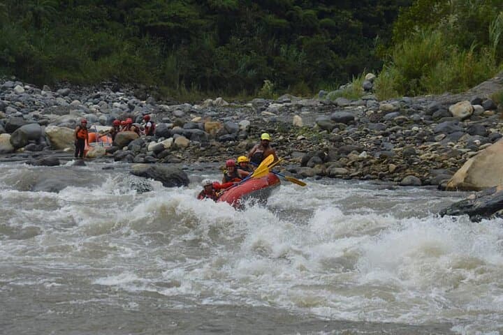 Rafting and Canopy Zipline Day Tour in Baños, Ecuador