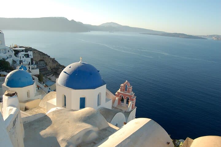 Santorini Private Tour: Oia, Firostefani & Argyros Winery with Kamari Beach photo 1