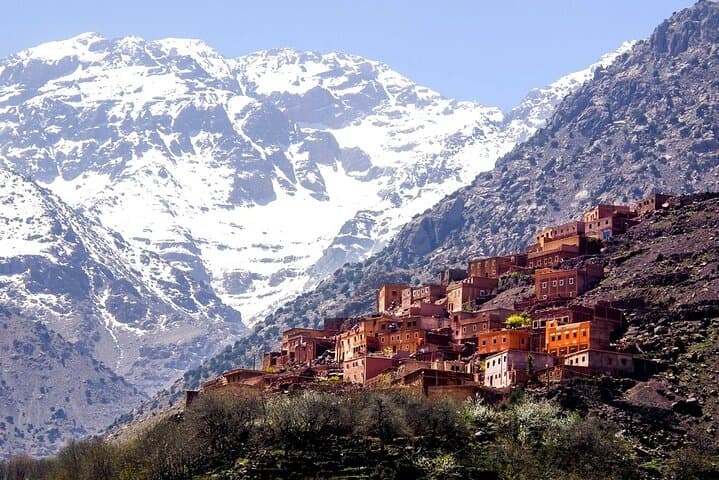 Atlas Mountains & Ourika Valley Day Trip with Agafay Desert Lunch from Marrakech