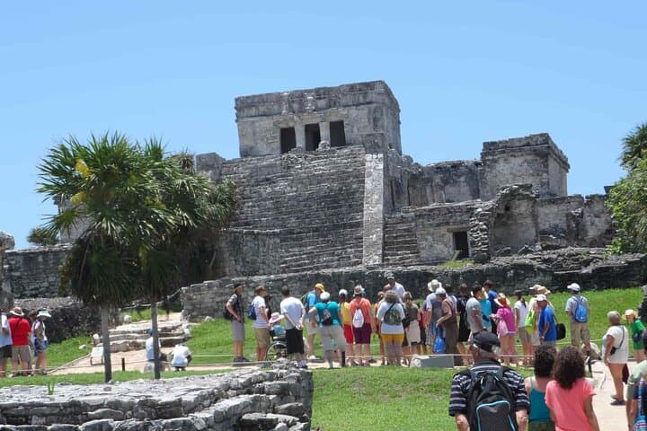 Tulum Ruins & Cenote Day Tour: Explore Mayan Cliffs and Swim Crystal Caverns photo 2